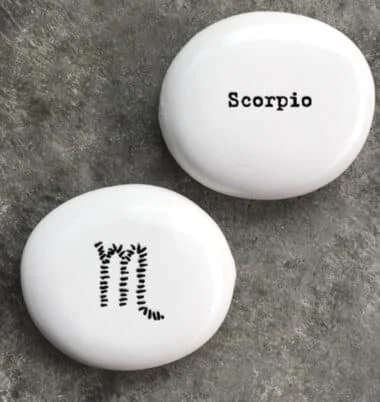 Scorpio pebble