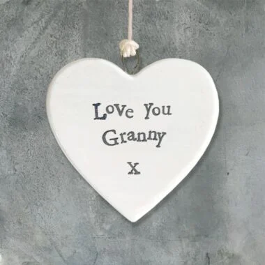 TAG - Love you Granny - Porcelain Heart