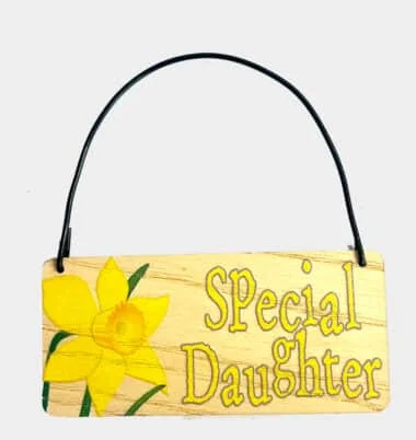 Wooden Tag - Special Daughter