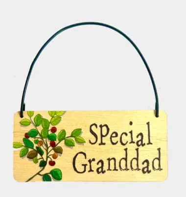 Wooden Tag - Special Granddad