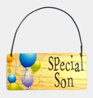 Wooden Tag - Special Son