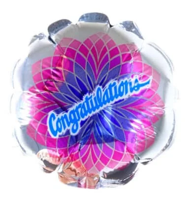 Pink Kaleidoscope Mini Congratulations Balloon