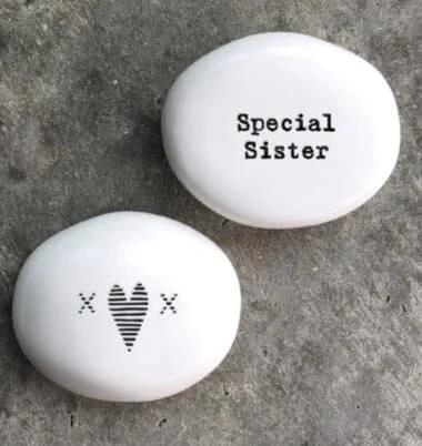 Special Sister pebble